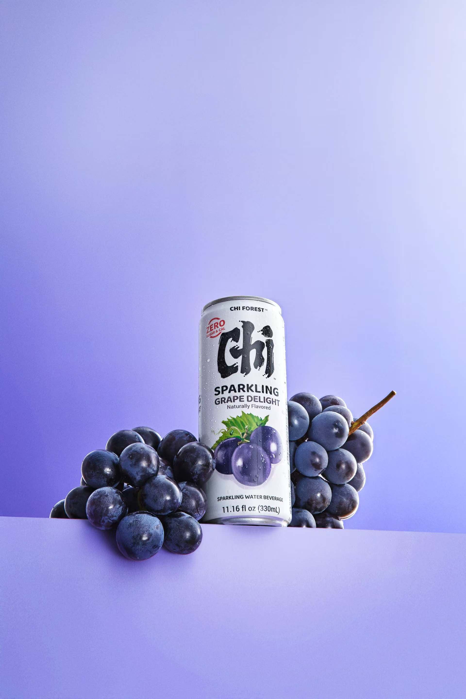 Traube Sparkling Water – 0 Zucker, 0 Kalorien – Vollmundig & ErfrischendExample product